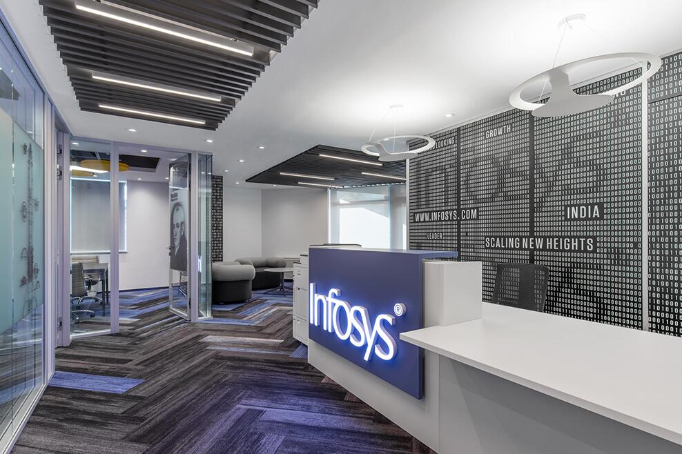 【分享】动感时尚咨询公司Infosys Consulting办公设计欣赏