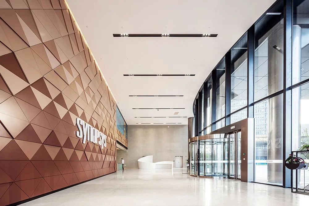 【分享】新科技行业办公楼装修设计欣赏