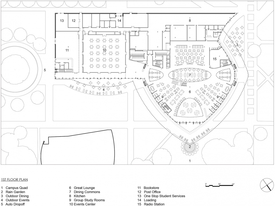 【分享】体现无畏、冒险和探索精神的学生会大楼建筑设计