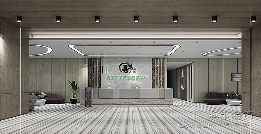 惠州厂房办公楼装修设计项目效果图