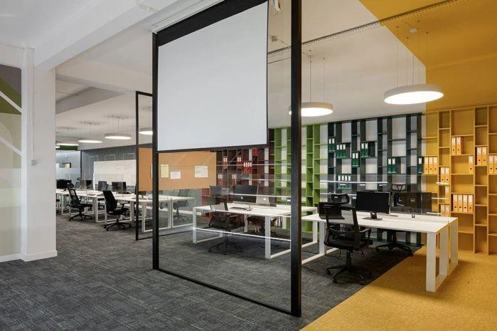 【分享】办公室设计，缤纷色彩打造的活力办公空间