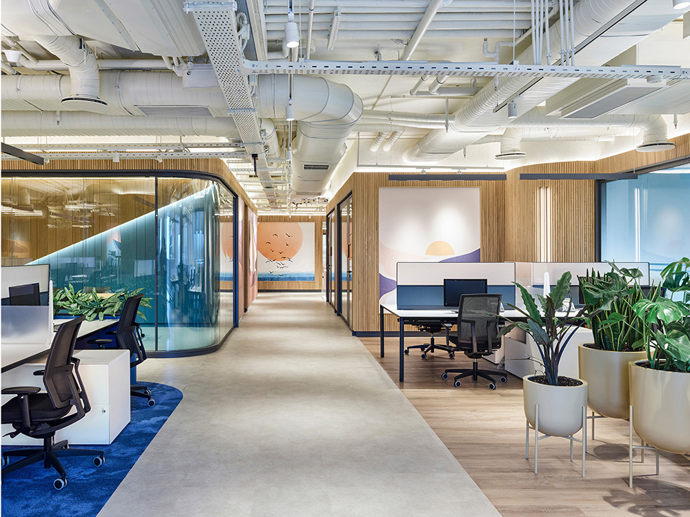 办公室设计|裸顶办公室原来可以这么美！